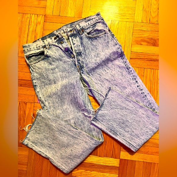 Acid wash vintage 501’s - Picture 1 of 4